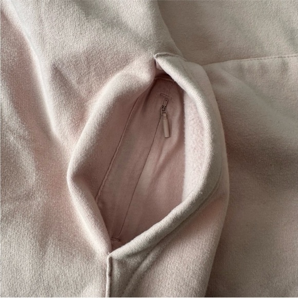 Athleta Retroplush II Hoodie Orchid Pink Pullover Sweatshirt - Picture 6 of 12